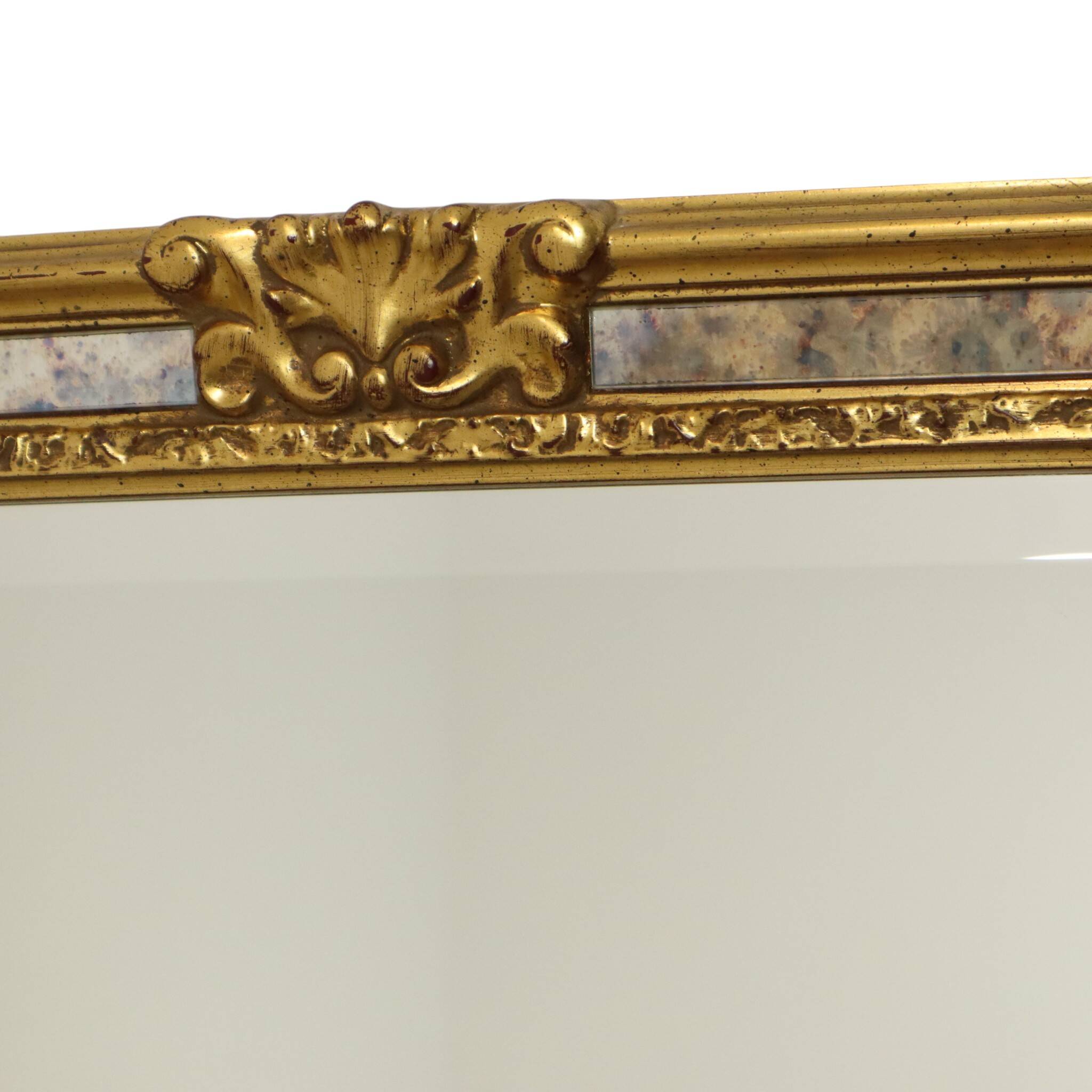 Miroir Deknudt à bords biseautés classiques, style baroque, 95 cm