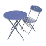 Garden table and chair