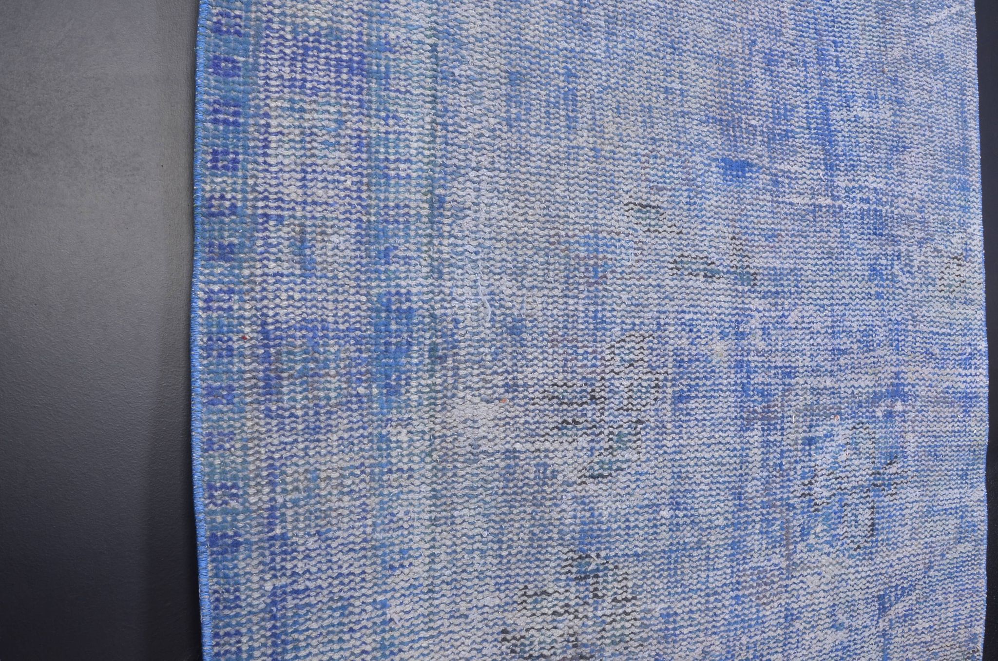 Blue Vintage Turkish Runner Rug sku1302