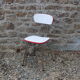 Chaise formica pieds Eiffel
