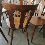 Set de 12 chaises bistrot