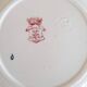 Set of 6 dessert plates Longwy model Rambouillet
