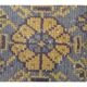 1980s Vintage Turkish Hand-Knotted Floral Runner 77x327