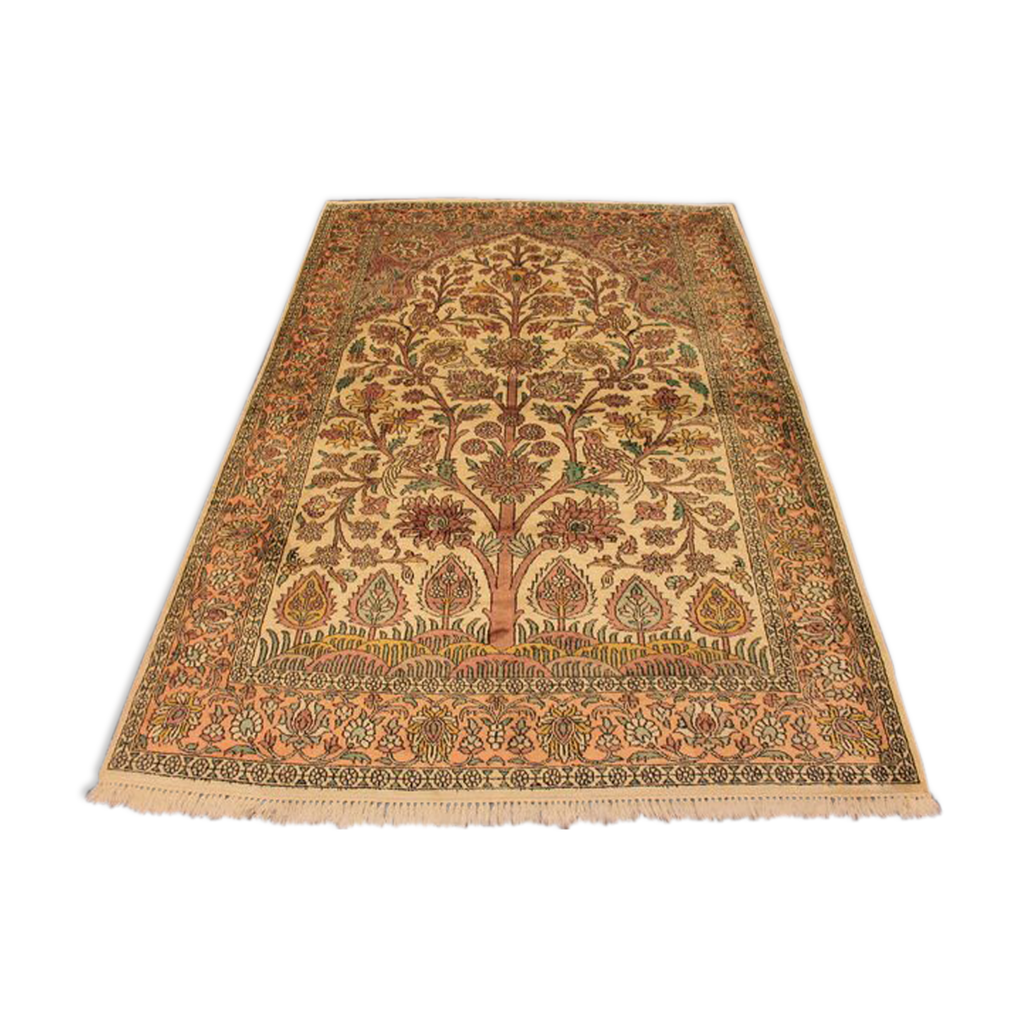 Carpet kashmir silk tree of life 125x190cm