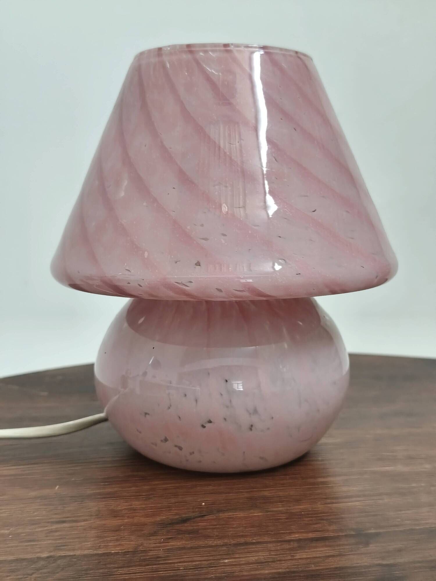 Mushroom lamp Murano glass 1970s