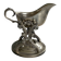 Royal sauce boat in silver-plated metal – chic baroque style