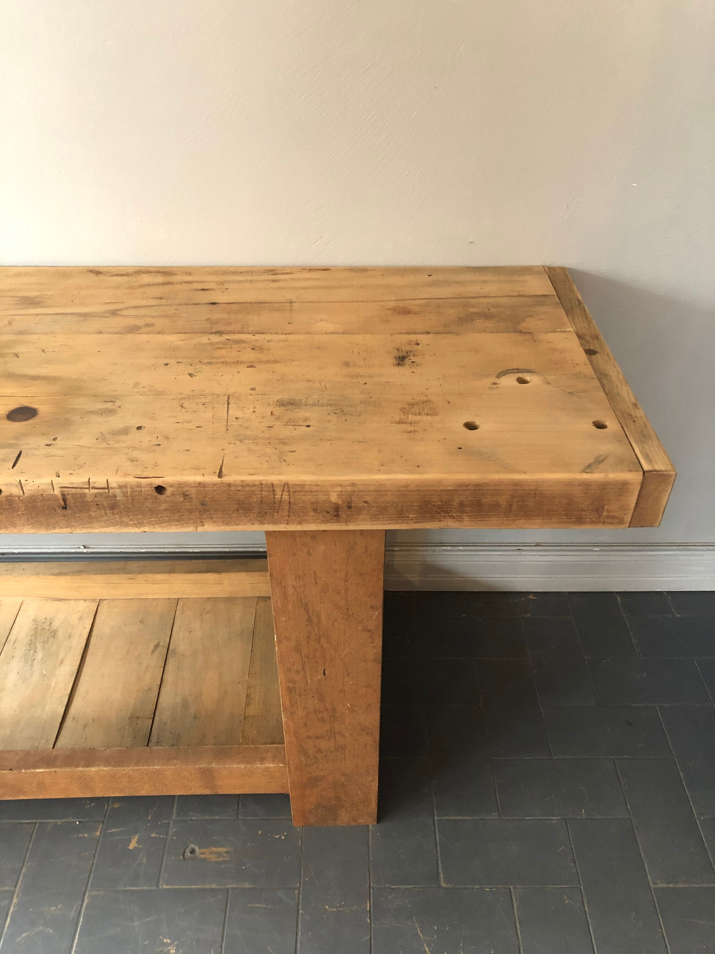 Ancient solid oak work