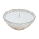 Vintage candle dried flowers