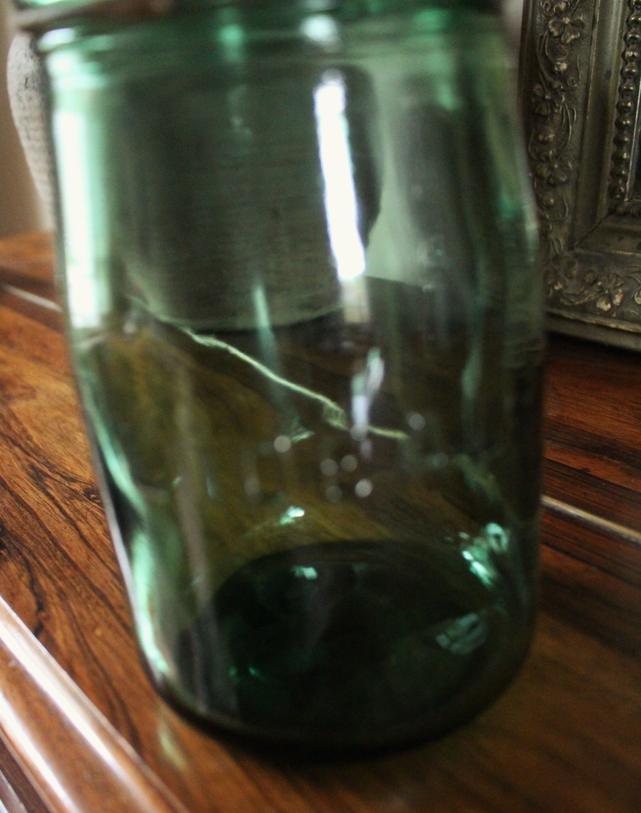 Ideal Green Glass Jar 1L