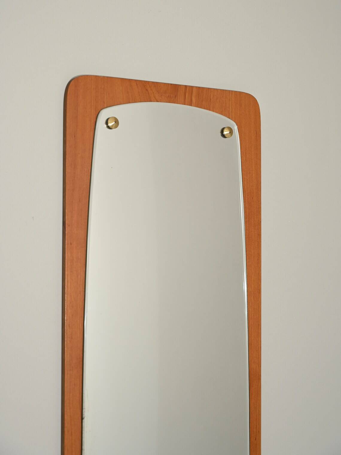 Scandinavian vintage mirror signed Fröseker