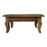 Low old stool 4 legs