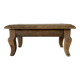 Low old stool 4 legs