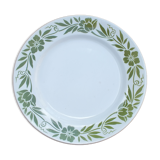 Plat vintage rond Moulin des Loups - vert