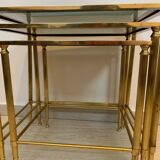Brass nesting tables