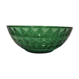 Saladier en verre vert