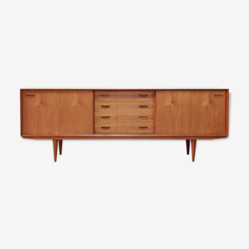 Teak wooden Danish design sideboard from Clausen and Son