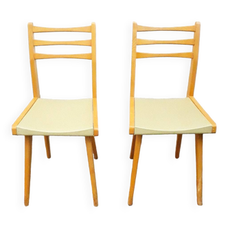 2 chaises style scandinave