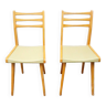 2 chaises style scandinave