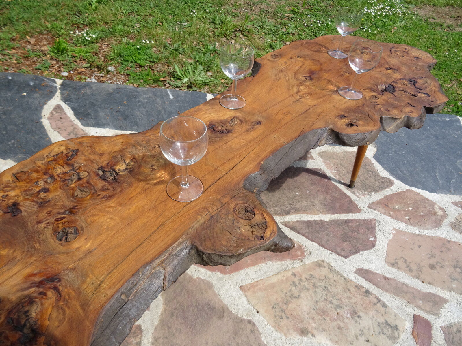 Brutalist coffee table