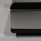 Willy Rizzo square black coffee table with mirrored glass