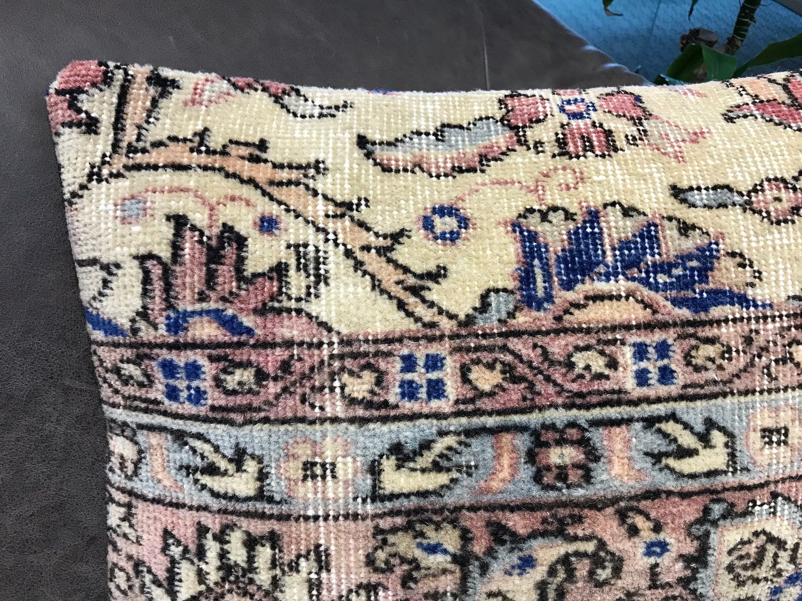 Faded Cushion Cover, Outdoor Pillow 40x60cm