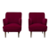 Gustavo Pulitzer Finali for Cassina, pair of armchairs, Italy, 1955