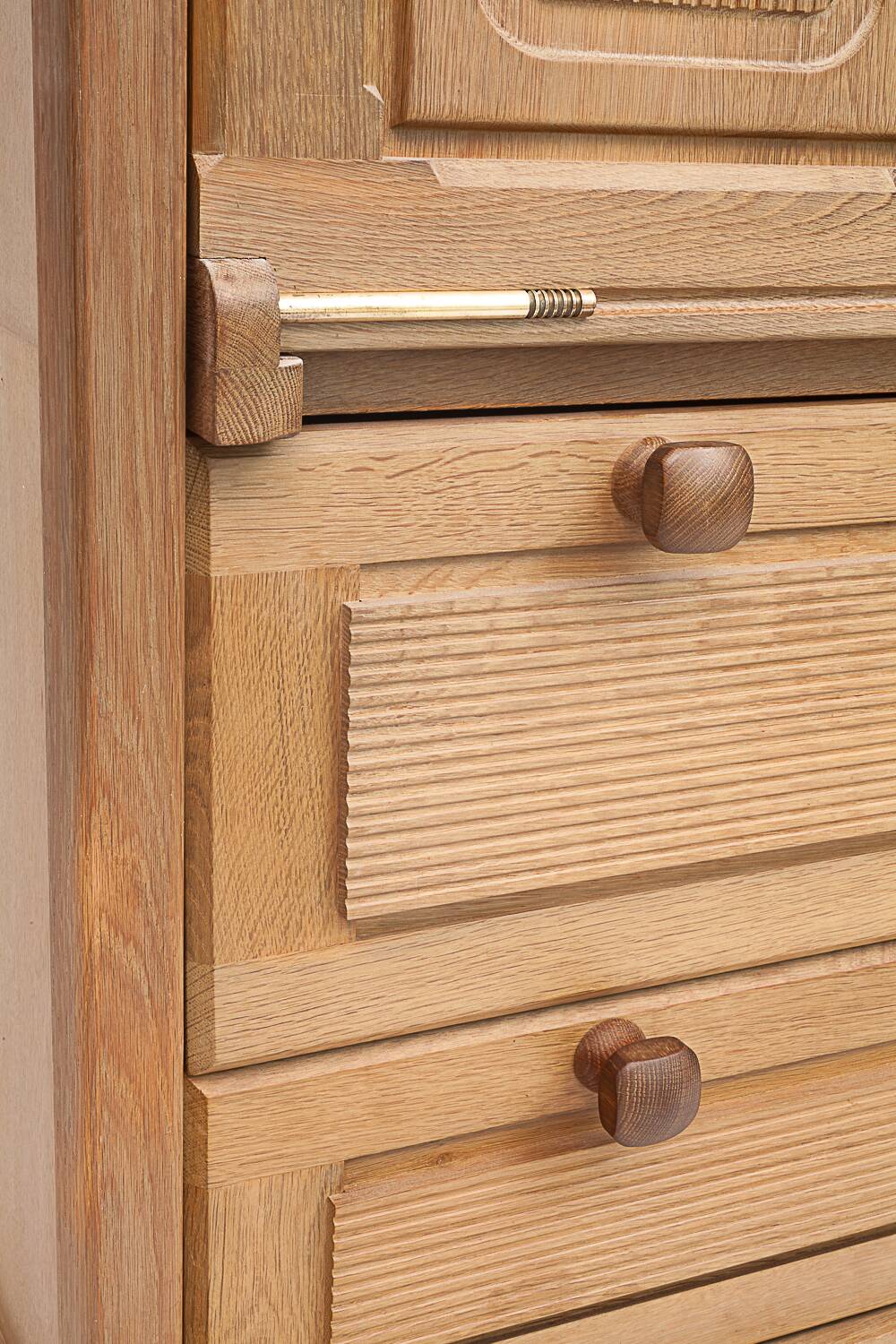 Guillerme and Chambron glass cabinet