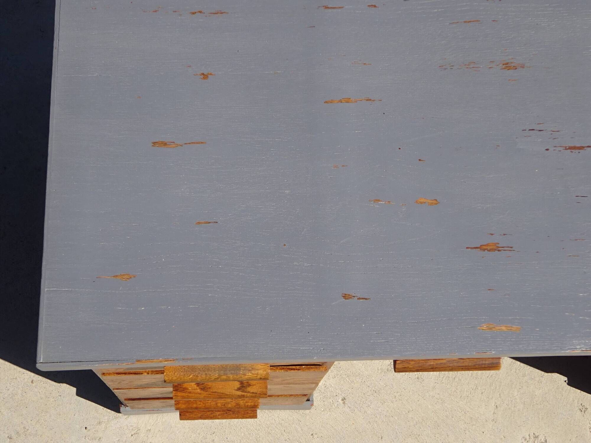Vintage oak desk