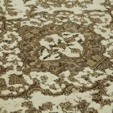 1970s 260 cm x 375 cm Beige Wool Carpet