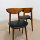 4 Fontania chairs attributed to Baumann – 1960s
