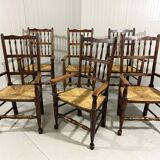 Farmhouse dining arm chairs 1900’s