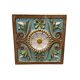 Large French Art Nouveau Ceramic Tile By émile Müller, around 1900