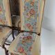 Beech Os De Mouton tapestry chairs (set of 6)