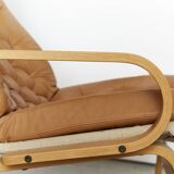 Nobuo Nakamura Armchair and Pouf 'Poem' for IKEA, 1977