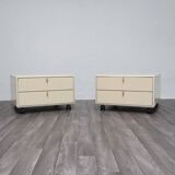 Modern Hennè Nightstands by George Coslin for Longato, 1970s, Set of 2