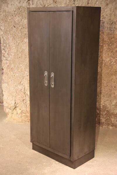 Industrial kitchen metal cabinet