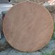 Old beveled round mirror