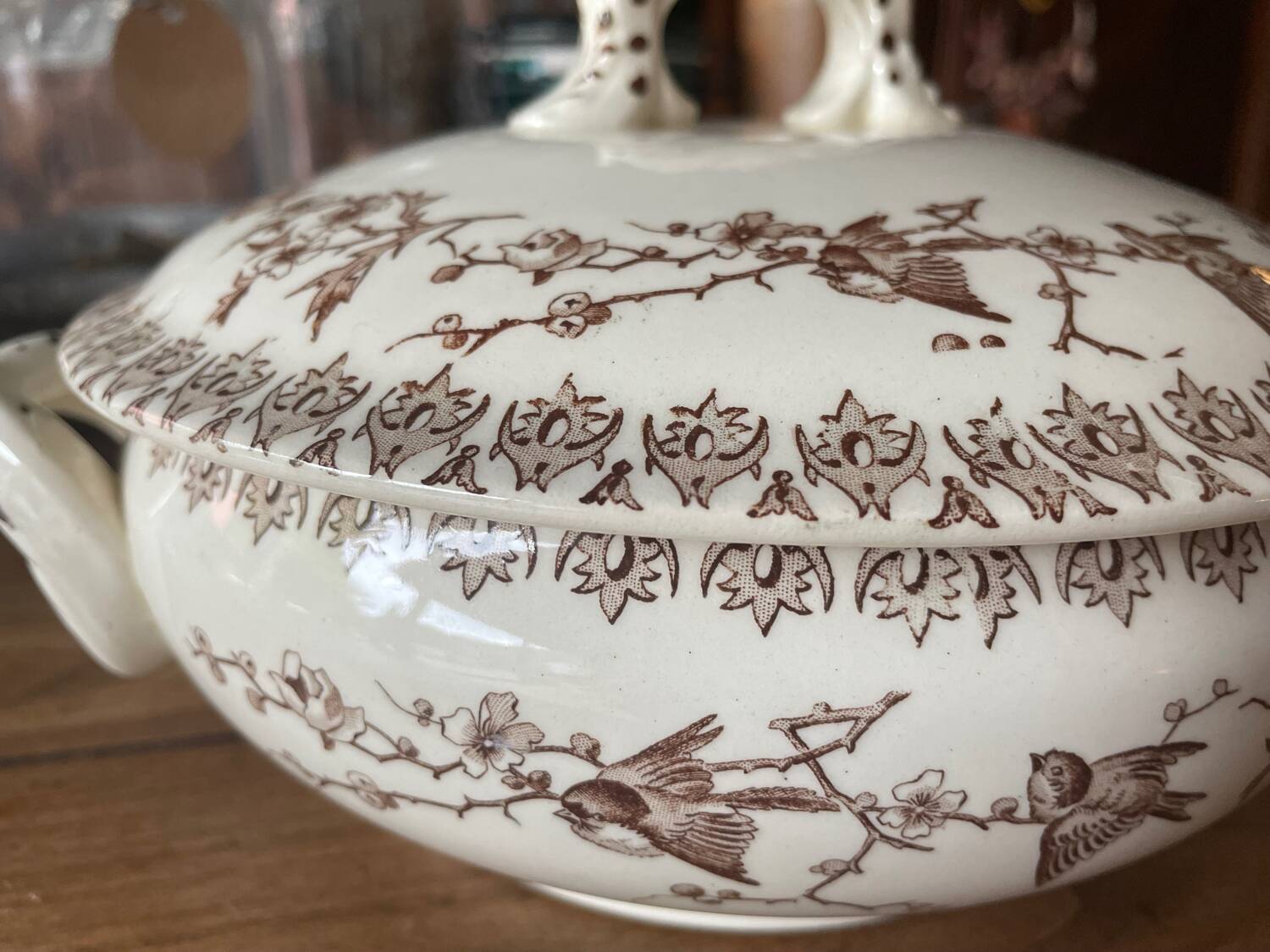 Very rare, soup tureen M Chanut, E. Primard Paris.
