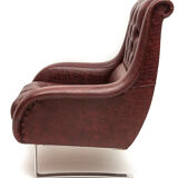 Pair of Varam armchairs with ottoman