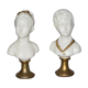 Pair of children bust