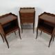 Marquetry bedside tables