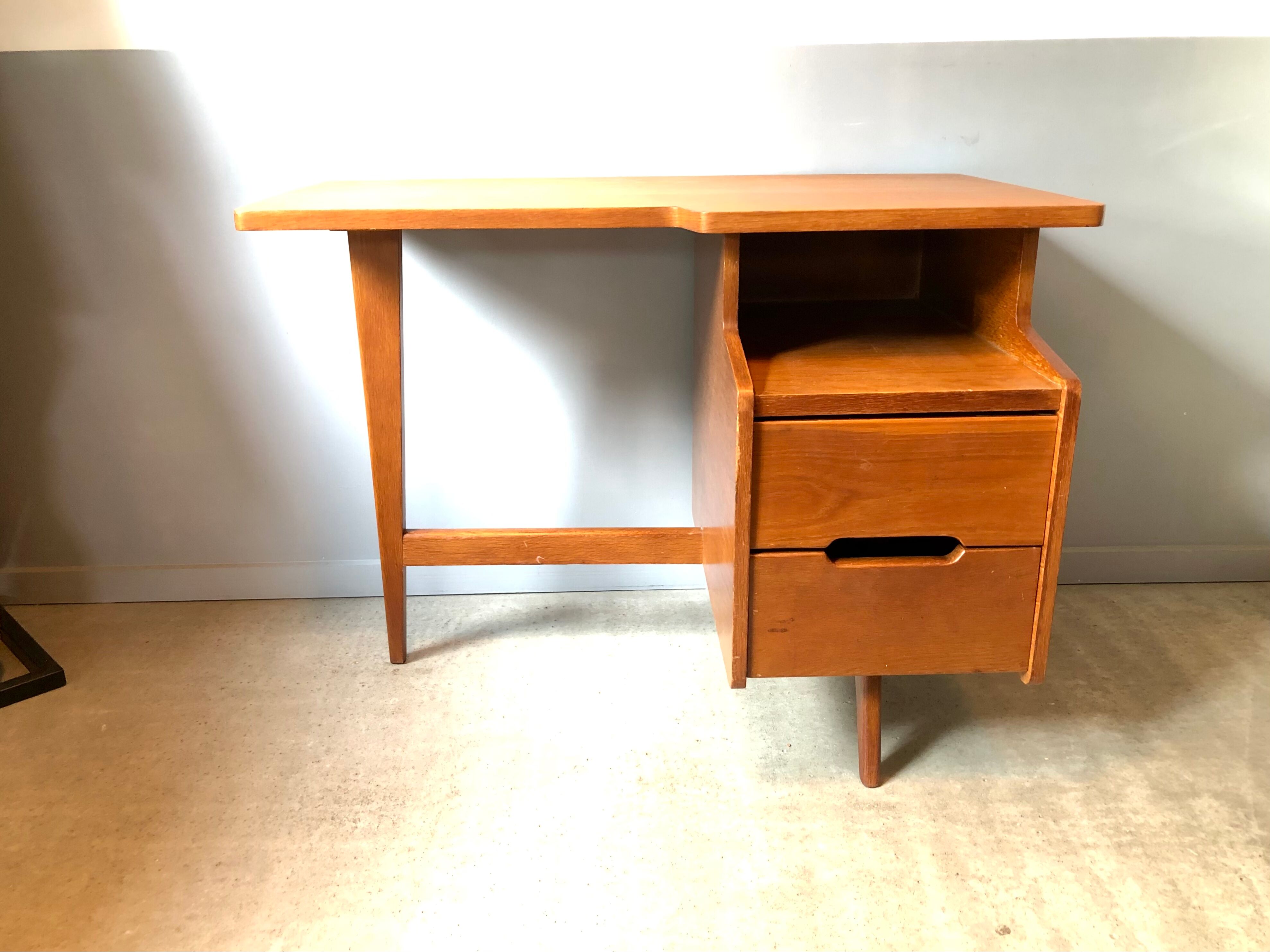 Bureau et tabouret Jacques Hauville