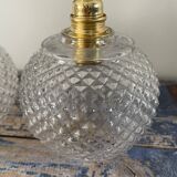 Pair of new electrified ball sconces