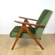 B-310 VAR armchair sea green olive velvet