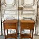Paire de chevets de style Directoire en merisier, 20e siècle