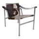 LC1 armchair Le Corbusier. Cassina edition from the 70s