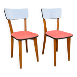 Pair of Formica chairs