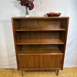 Mid Century Retro Teak Bookcase / Display Cabinet by Herbert E. Gibbs 1960