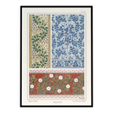 “Wild Rose” poster, after an Art Nouveau lithograph from 1897