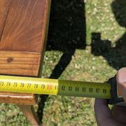 Louis XV style farmhouse table in solid wood - 175 cm